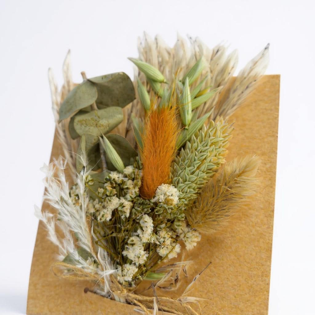 Small Dried Flower Wedding Favour – Rustic Table Decor, Wedding Favour, Wedding Table Decor