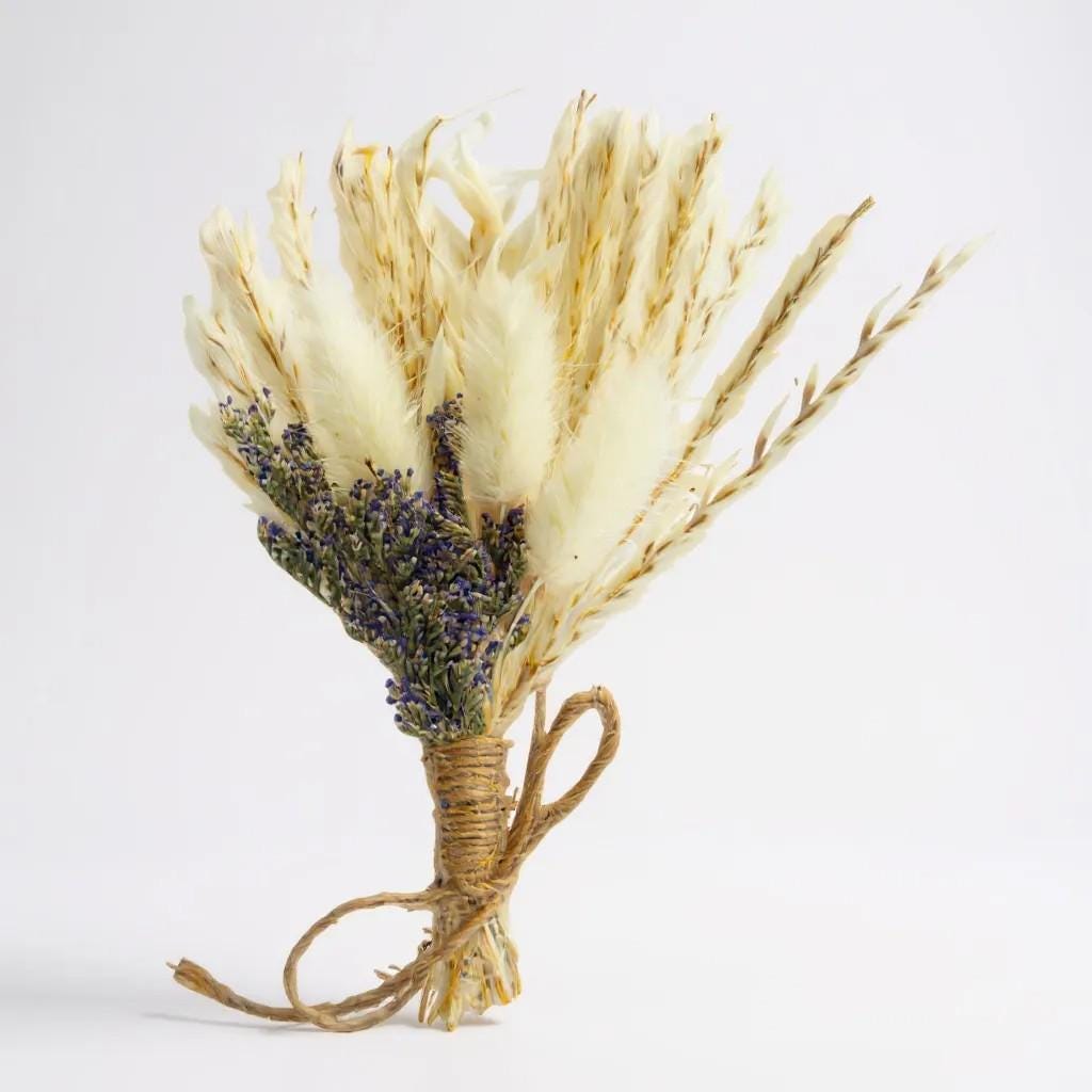 Mini Dried Flower Wedding Favour – Rustic Table Decor, Wedding Favour, Wedding Table Decor
