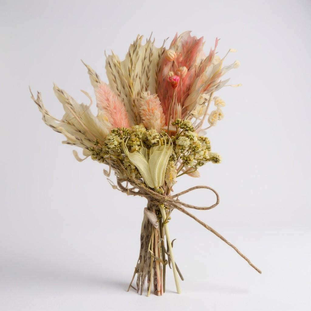 Small Dried Flower Wedding Favour – Rustic Table Decor, Wedding Decoration, Wedding Table Decor